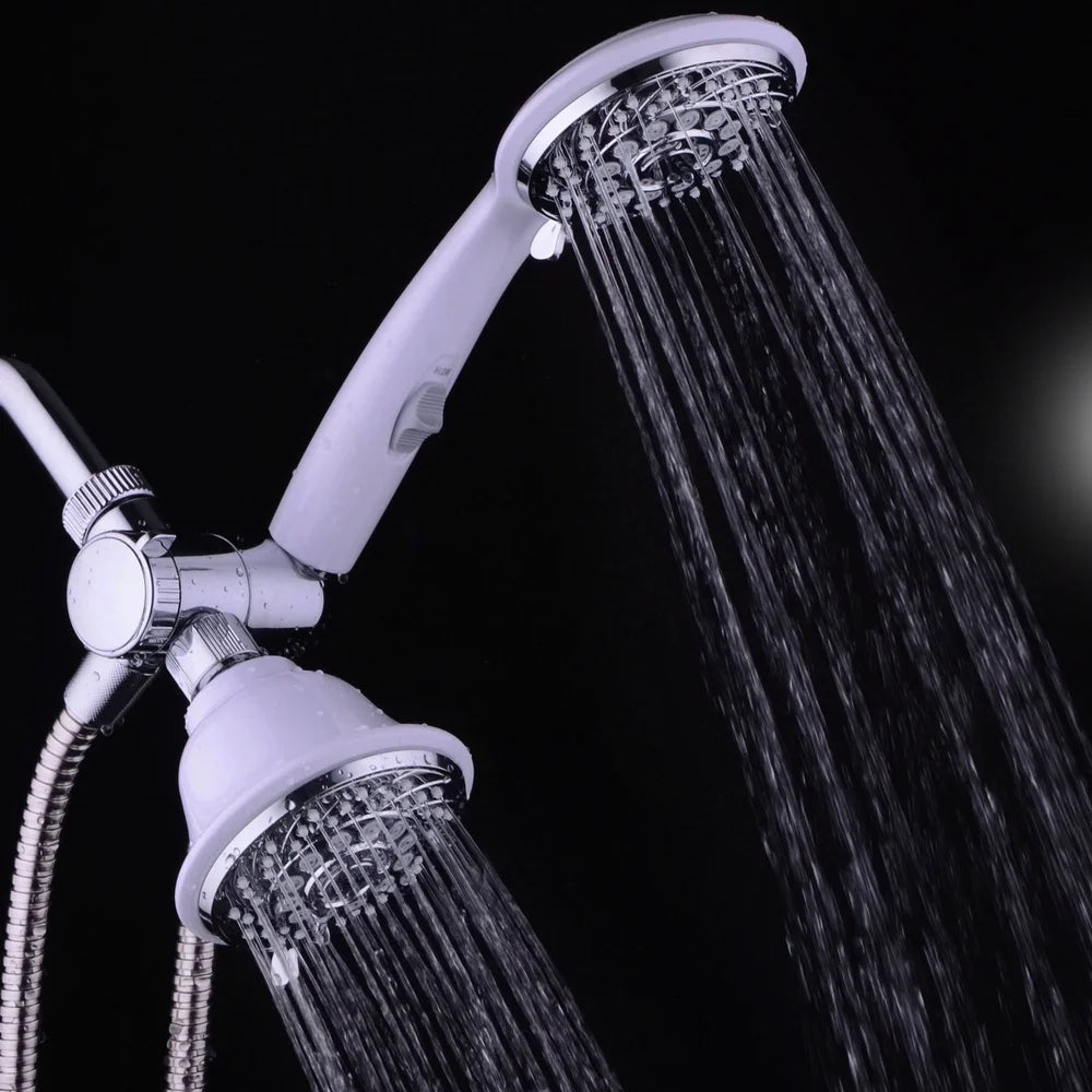 XMSJ Luxury Shower Head Handheld Dual Function 30 Settings