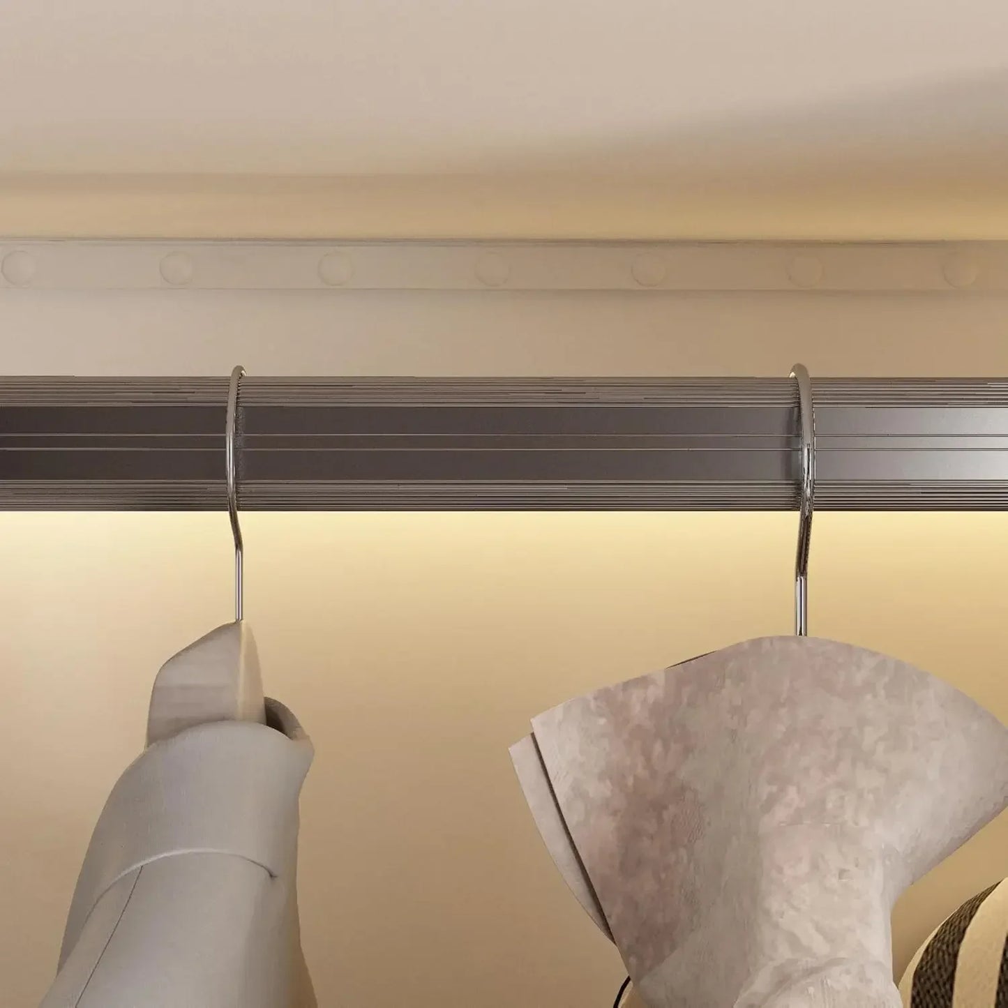 XMSJ Bookcase Bookshelf With LED Lights And Glass Doors