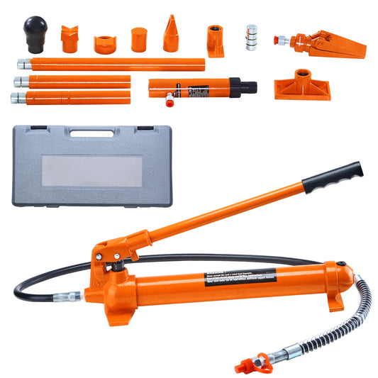 SucceBuy 12T Porta Power Hydraulic Jack Kit With Storage Case