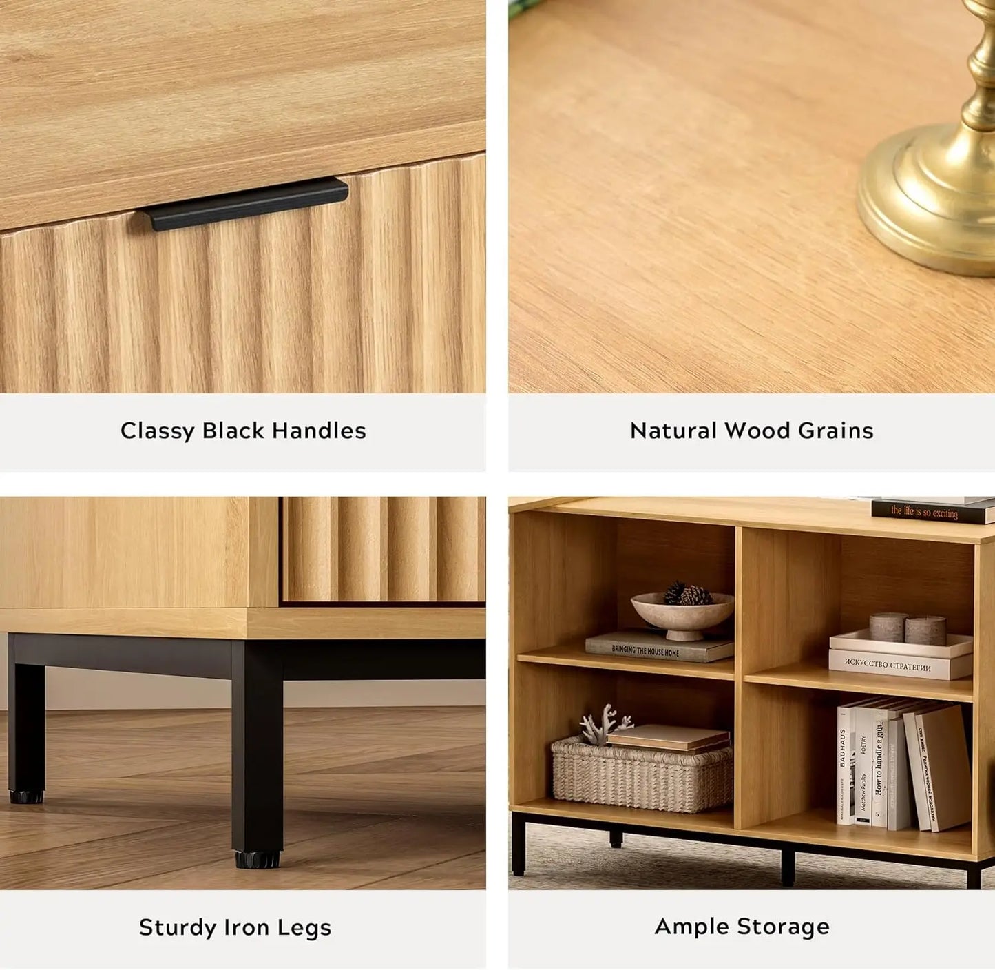 Hign-concerned Fluted Executive Desk With File Drawer