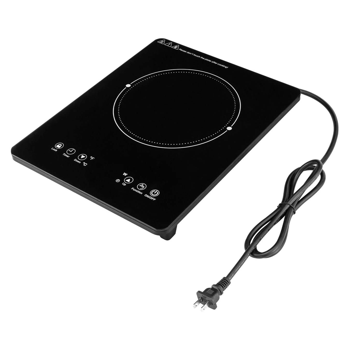 Sweetmile 1800W Induction Cooktop Low Noise Portable Hot Plate