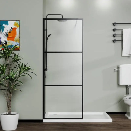 Hign-concerned Goodyo Shower Screen Door Walkin 3 Panel
