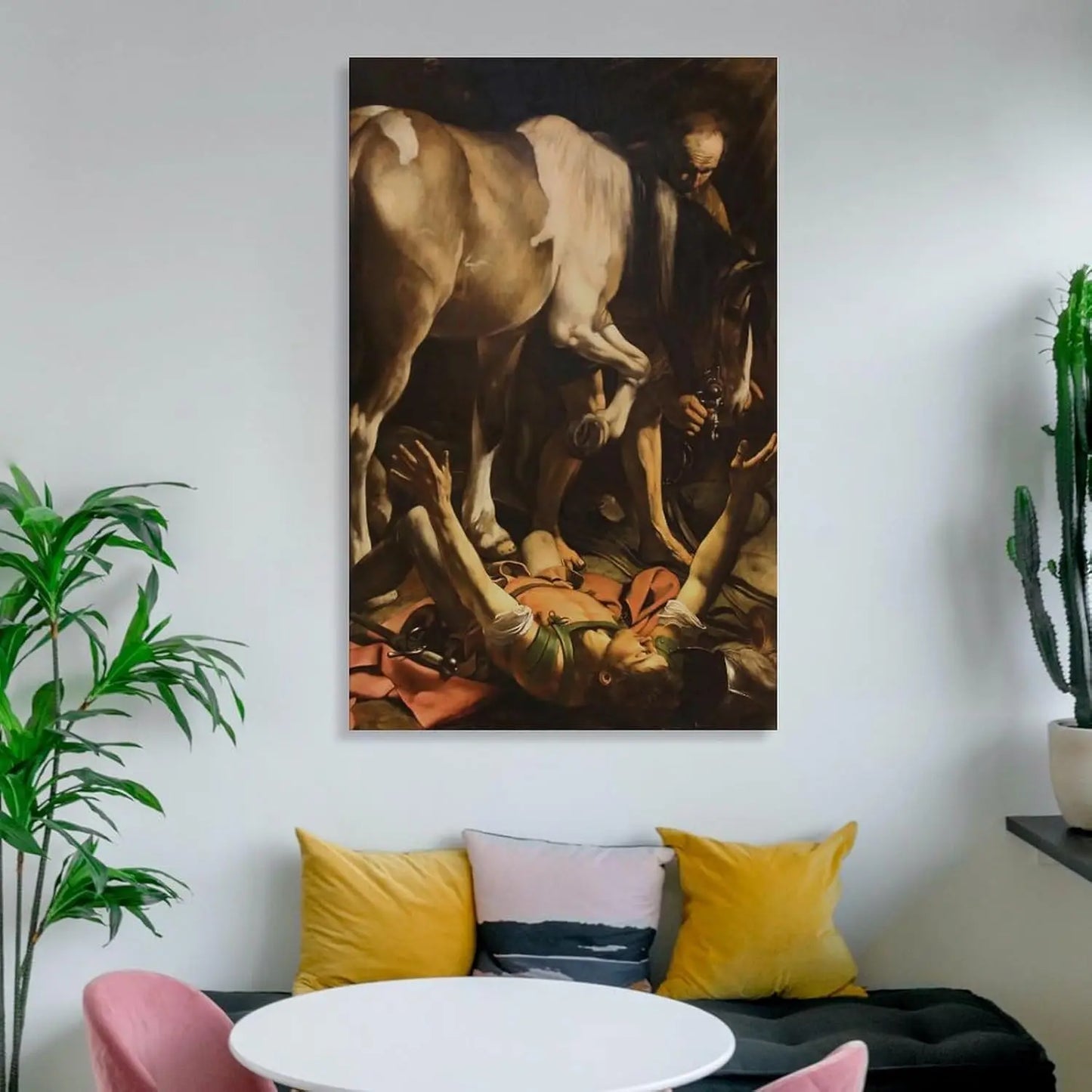 Hignconerned Saint Paul Caravaggios Canvas Art Poster