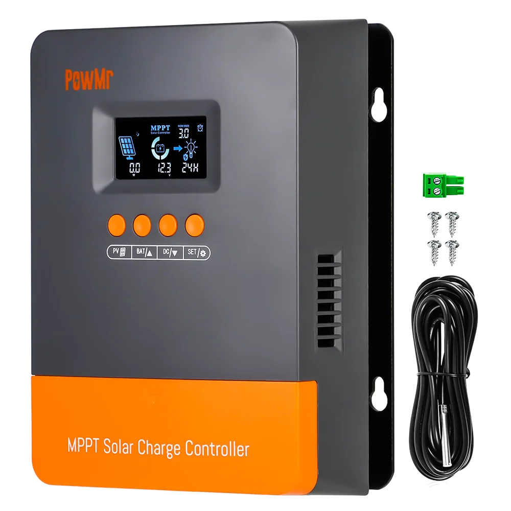 PowMr MPPT 60A Solar Charger Controller 160VDC Max PV Input