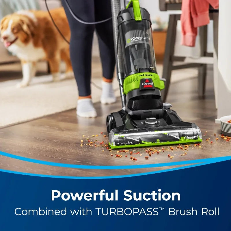 Hao Yunma Bissell PowerForce Helix Turbo Rewind Pet Vacuum