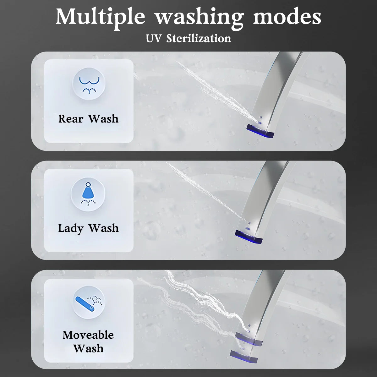 Smart Tankless One Piece Toilet With Built In Bidet