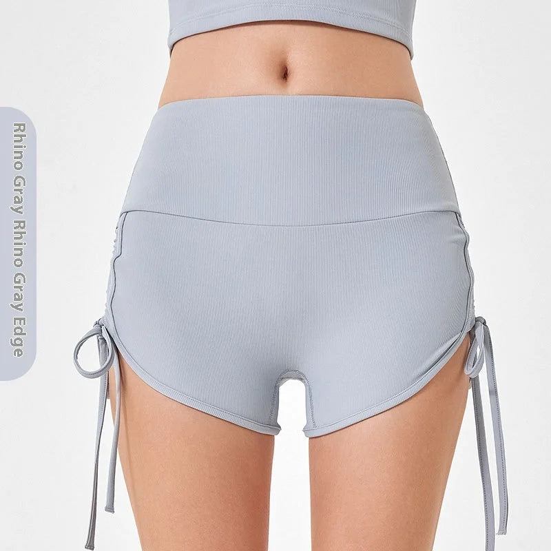 Craft Yoga Shorts Women Drawstring High Elastic Running
