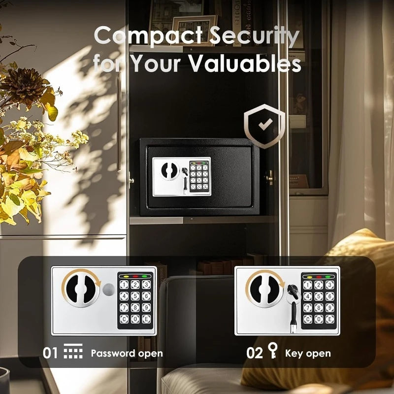 Hign-Concerned Dorm Safe With Fireproof Bag And Keypad