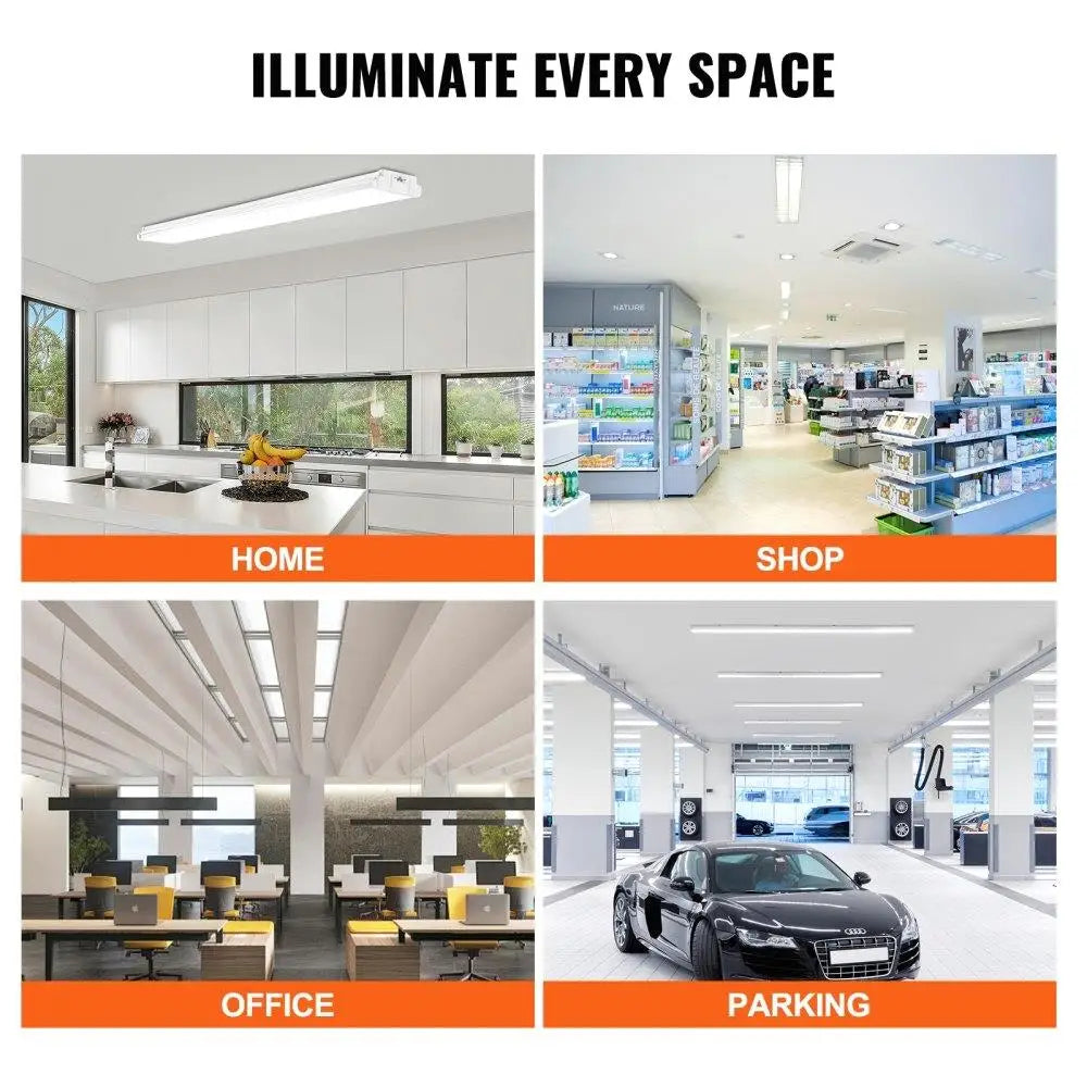Flush Mount Shop Light 6500K Daylight ETL Certified 40W