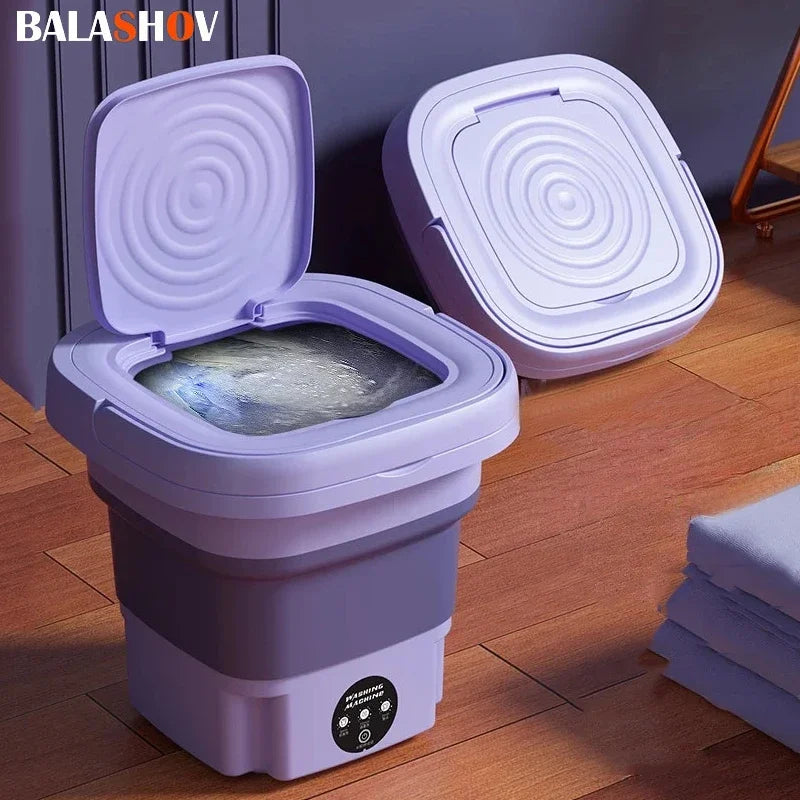 BALASHOV Portable Folding Washing Machine For Travel