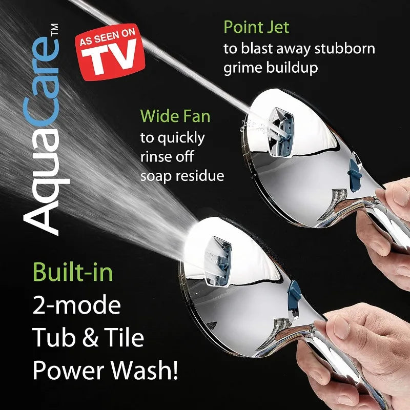 XMSJ High Pressure Handheld And Rain Shower Head Combo
