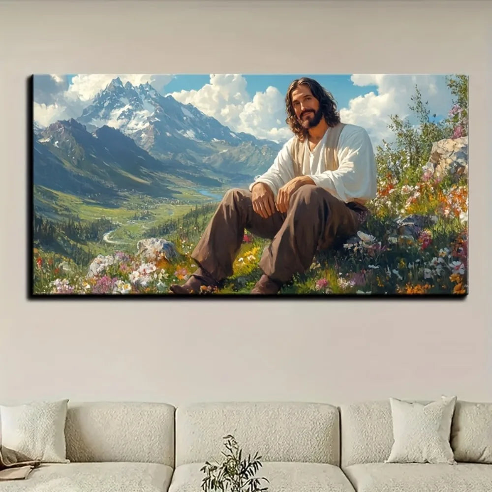 Hign-Concerned Impressionist Canvas Wall Mural Framed Art