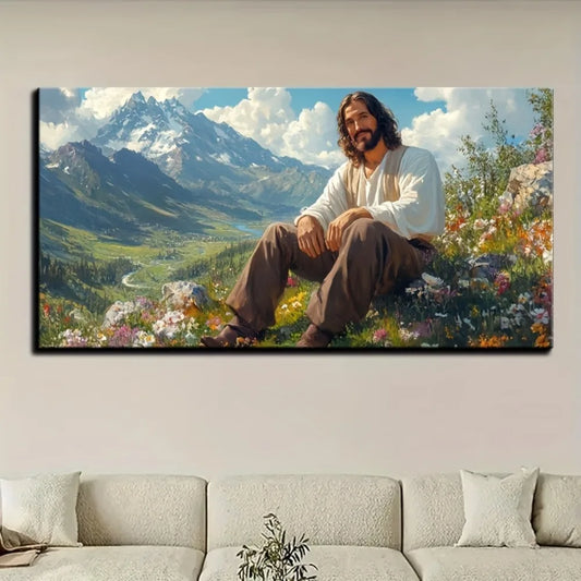 Hign-Concerned Impressionist Canvas Wall Mural Framed Art