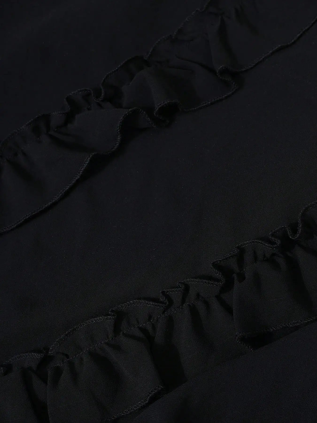 Women's Chiffon Open Back V-Neck Spaghetti Strap Maxi Dress