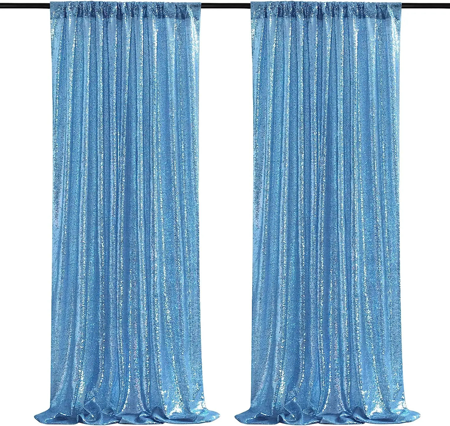 Hign-concerned Sequin Backdrop Curtain for Party Decor