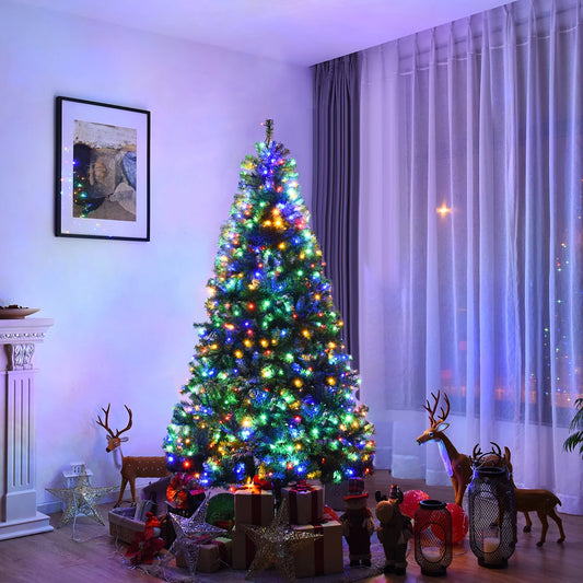 Multigote Prelit Christmas Tree With 500 LED Lights Stand