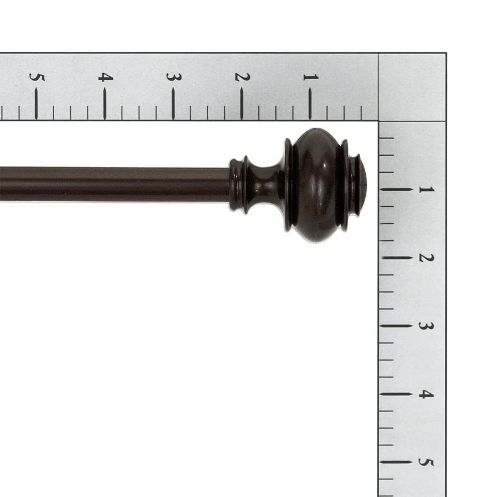 XMSJ Curtain Rod Set With Brackets And Mounting Hardware