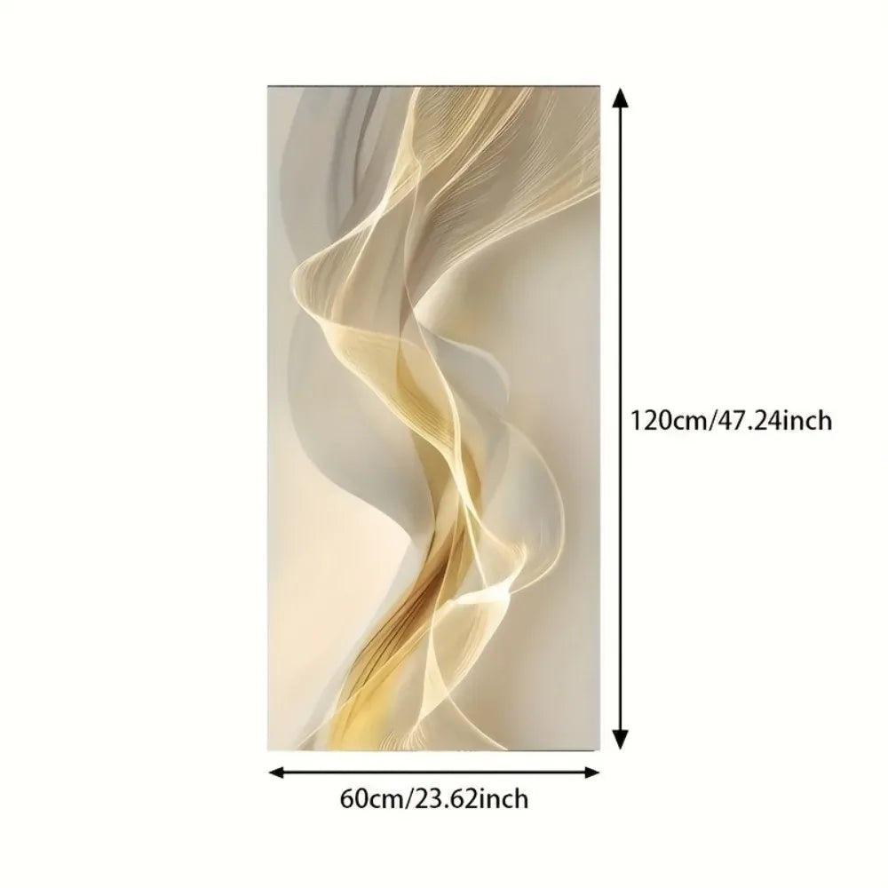 Hign Concerned Abstract Canvas Art With Solid Wood Frame