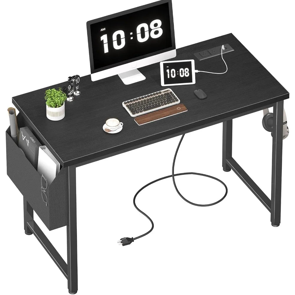 Hign Concerned Computer Desk With Power Outlet And Charging