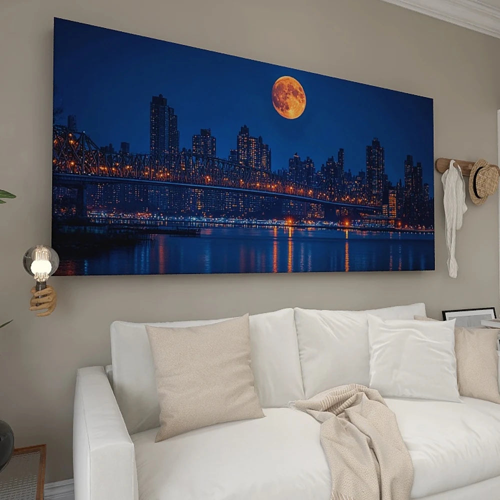 Hign Concerned Pine Solid Wood Frame Canvas Wall Art