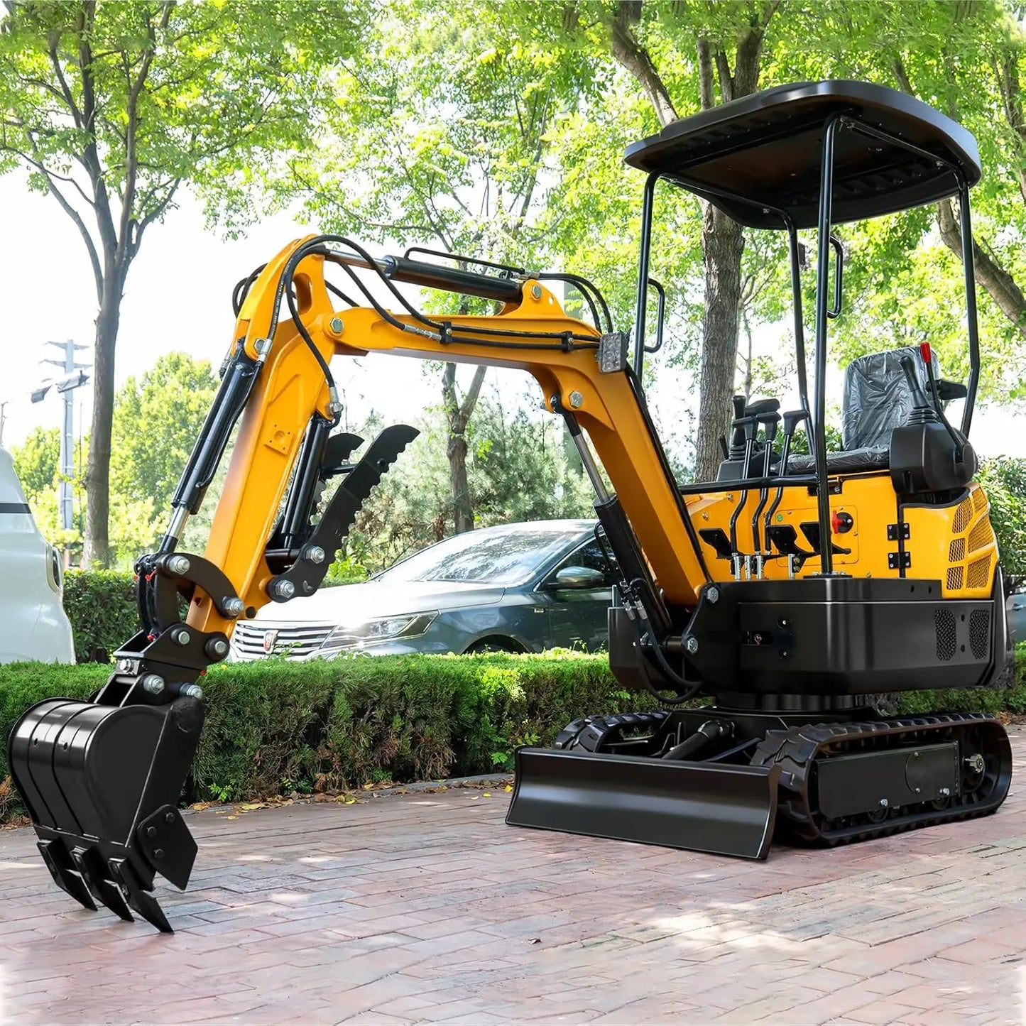 MMS MS15P Mini Excavator 13.5HP Briggs And Stratton Engine