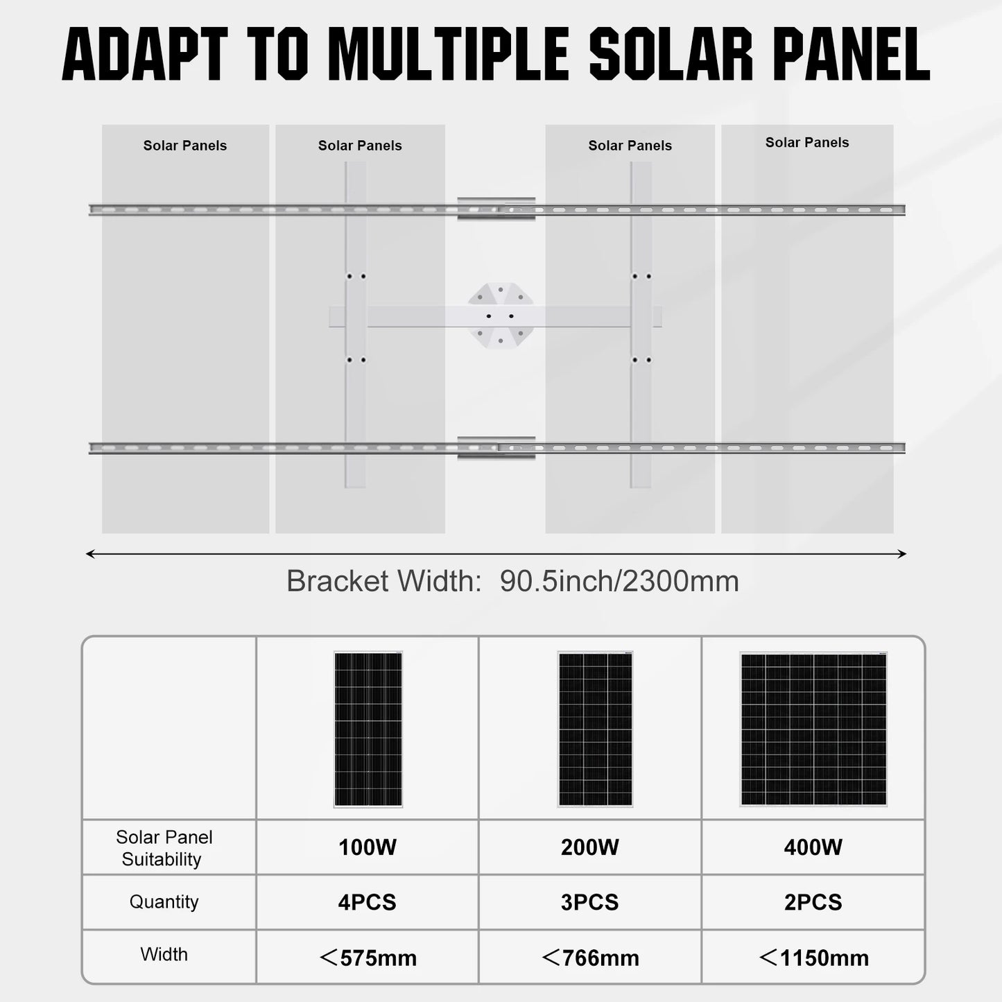 ECO-WORTHY Solar Panel Single Axis Tracking System With Controller