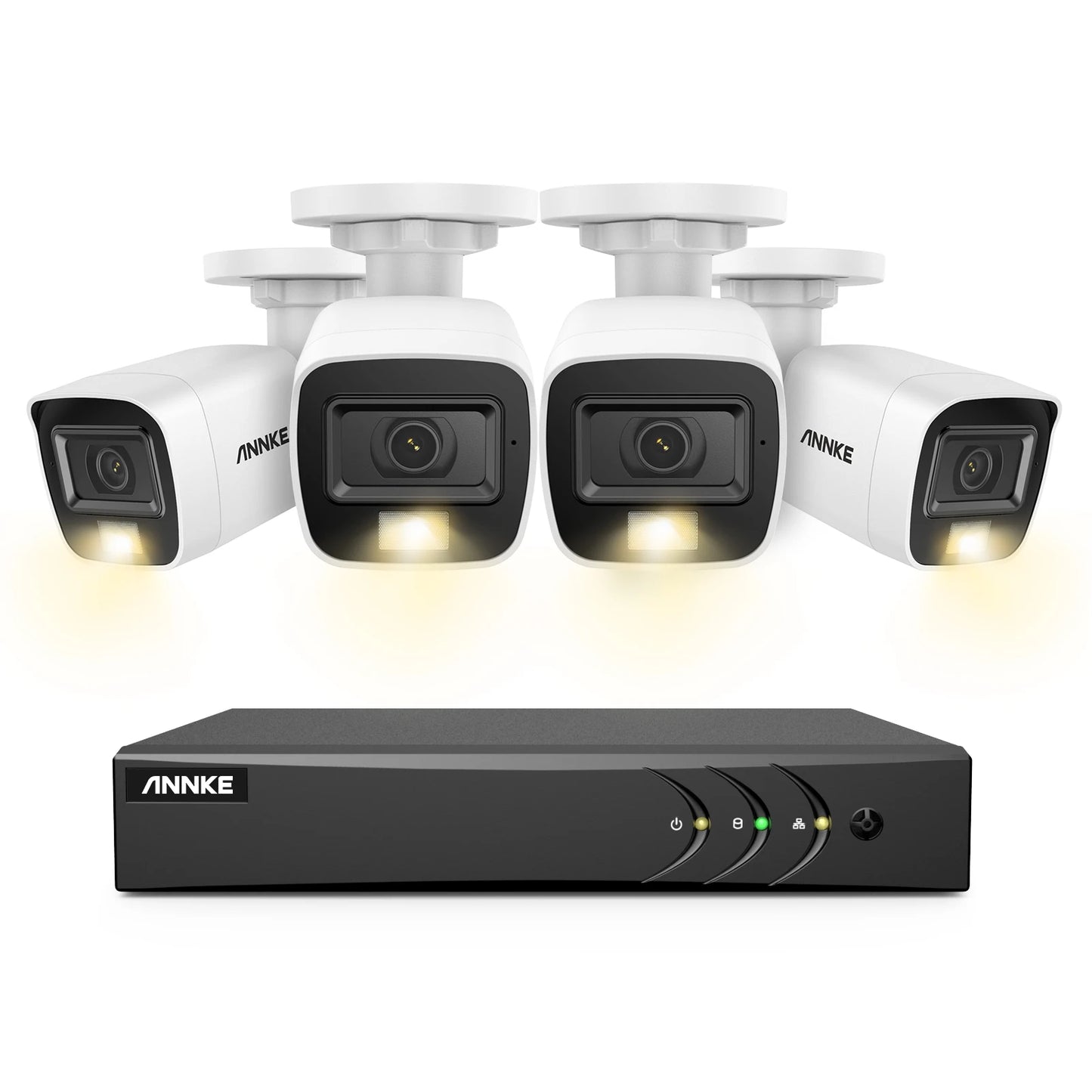 ANNKE H265 5MP Lite 8 Channel DVR CCTV Security System With 8 Outdoor Cameras