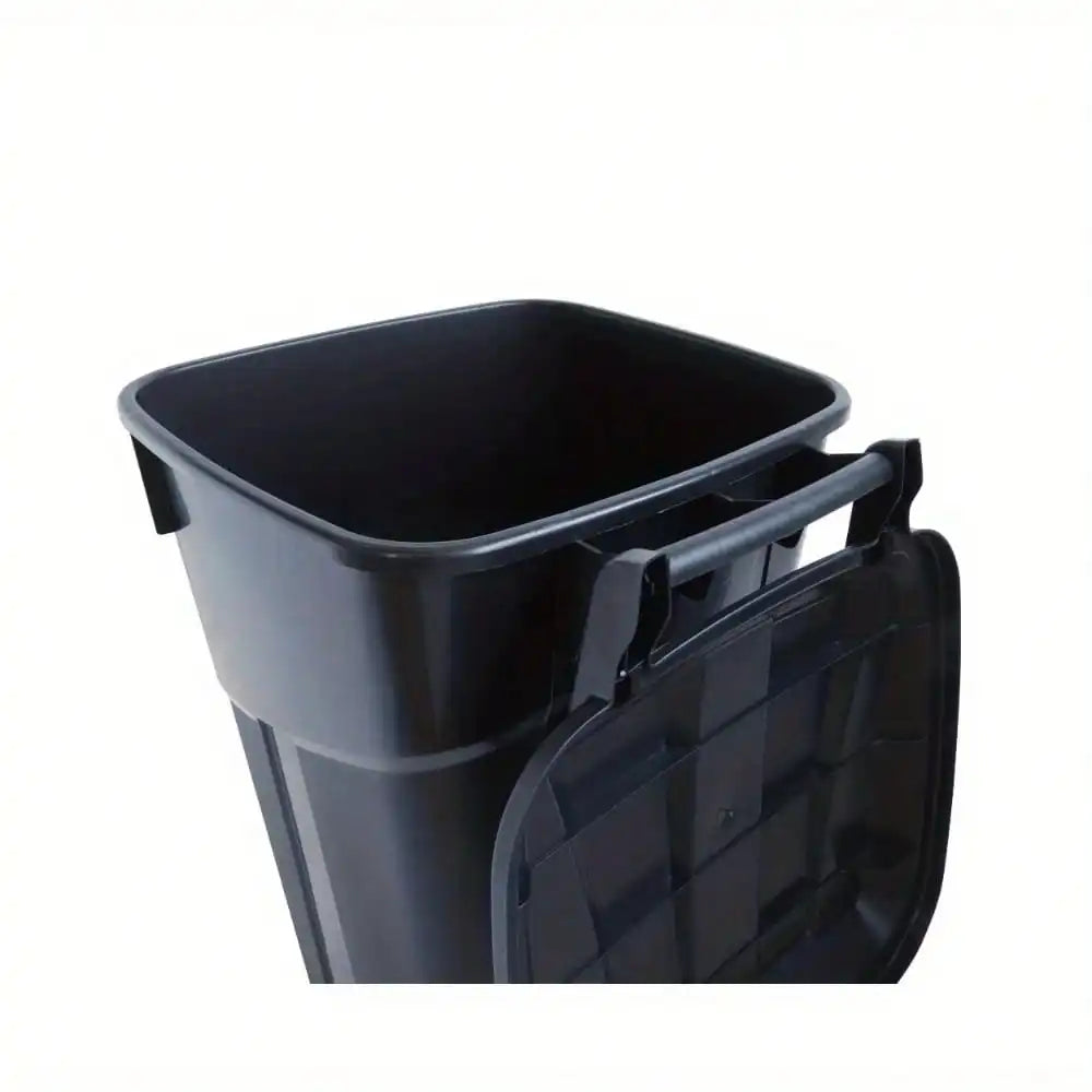 Guangdong Heavy Duty Plastic Trash Can On Wheels With Lid