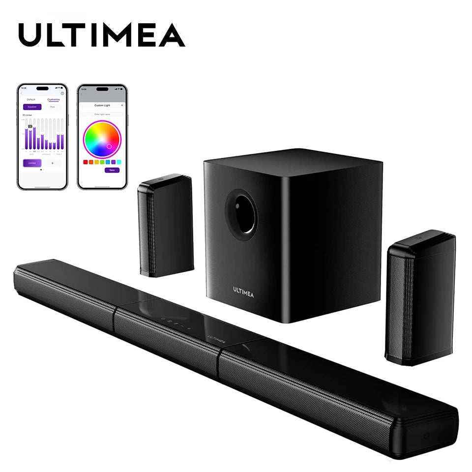 ULTIMEA 7.1 Channel Soundbar With Wireless Subwoofer