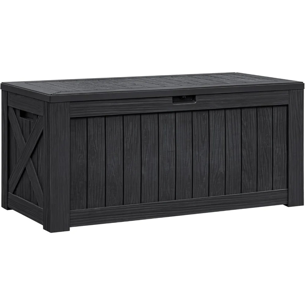 Hign-concerned Resin Deck Box Storage Imitation Wood
