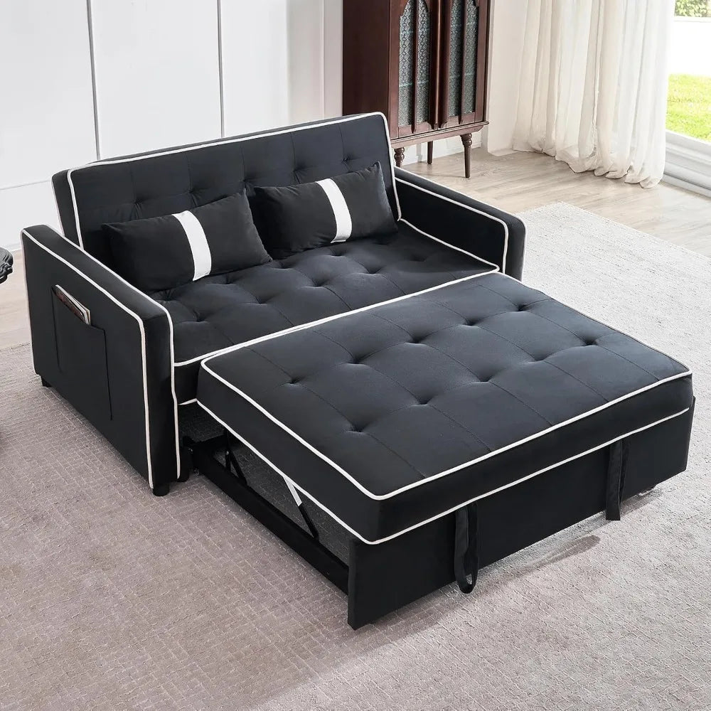 Sofa Bed Couch 3 In 1 With Adjustable Backrest Sleeper