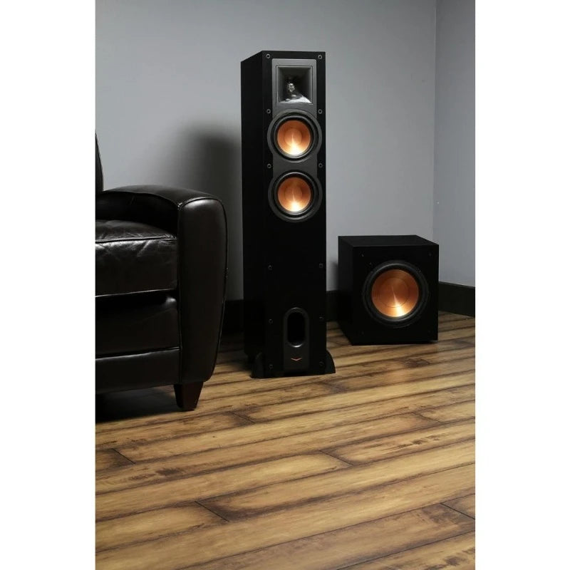 Powerful Deep Bass Front Firing Subwoofer 400W Copper Spun Driver