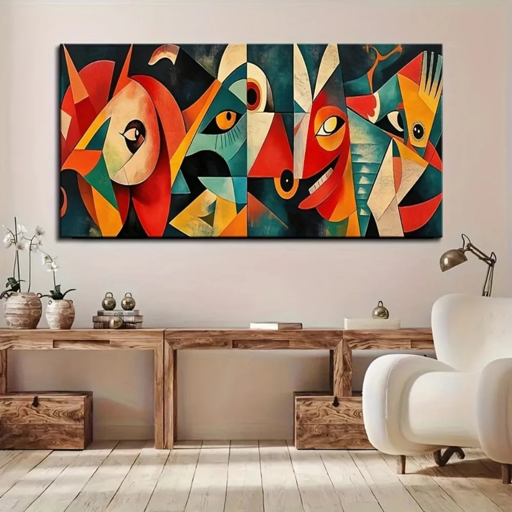 Hign-concerned Charm Retro Fantasy Canvas Print Wall Art