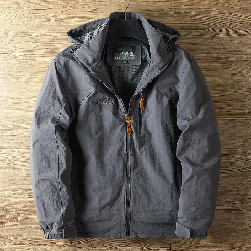 King Billion Men Spring Autumn Hooded Casual Outdoor Jacket