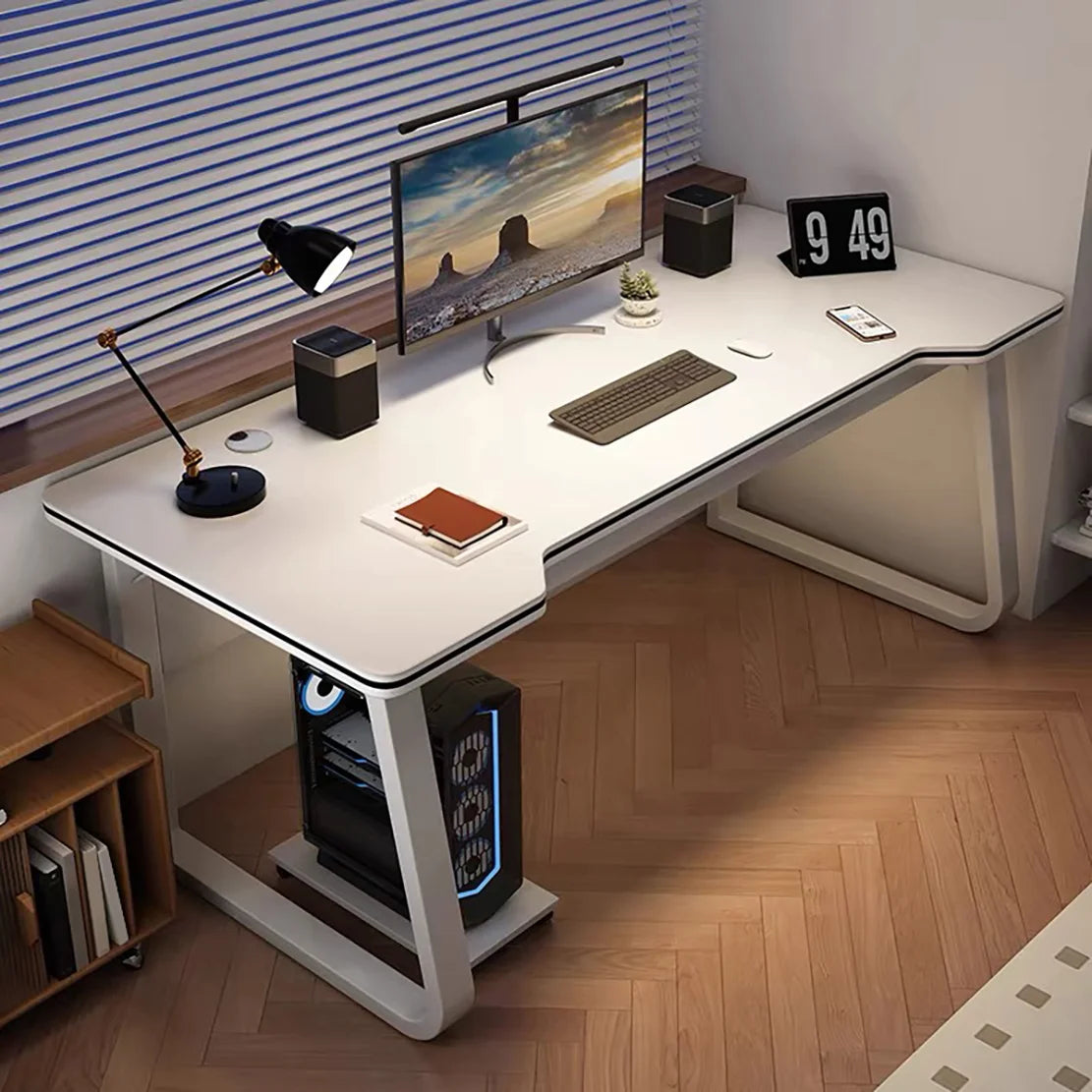 WXJHL Gaming Desk Computer Writing Table Modern Wood Office