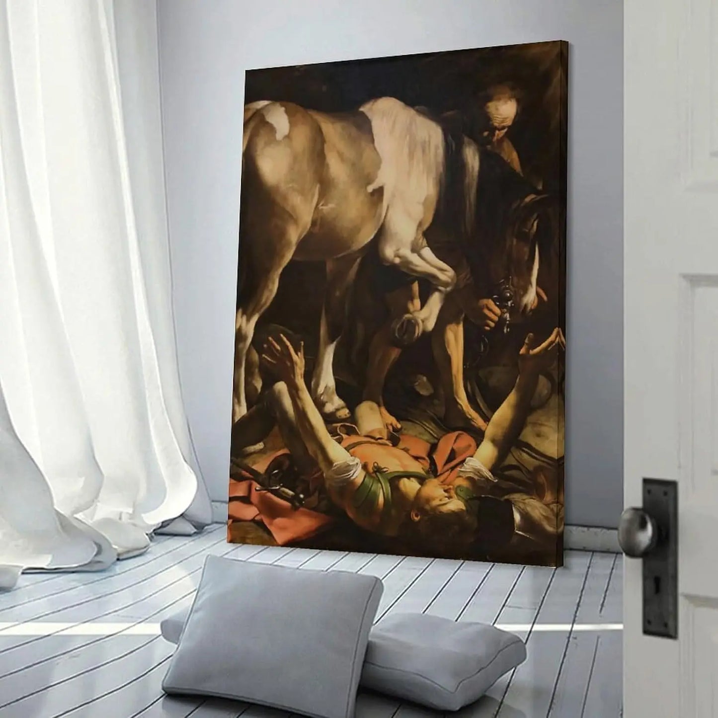 Hignconerned Saint Paul Caravaggios Canvas Art Poster