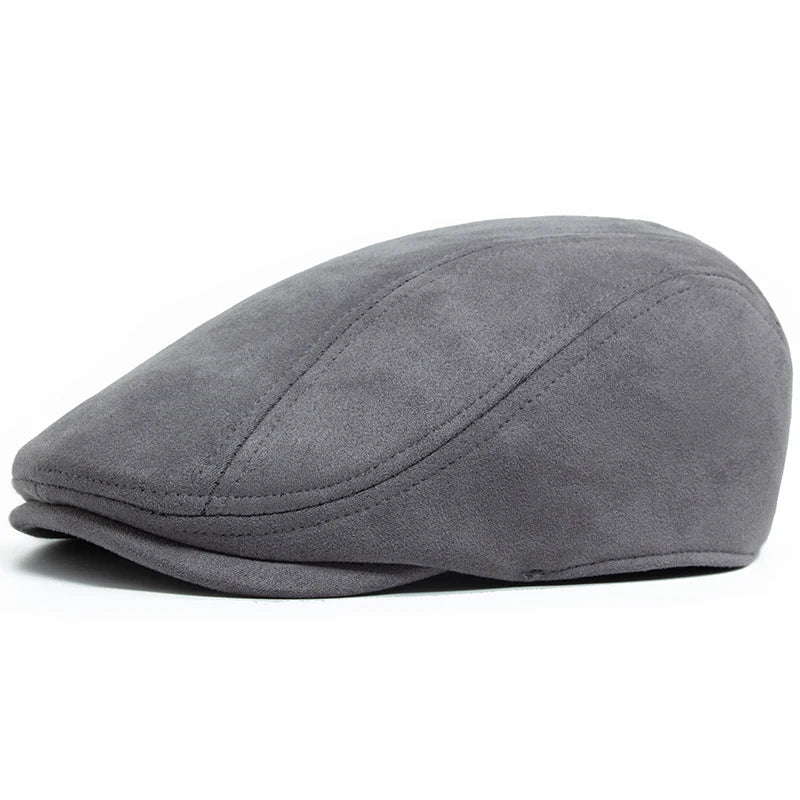 Unisex Polyester Beret Newsboy Hat For Men Women Casual Style