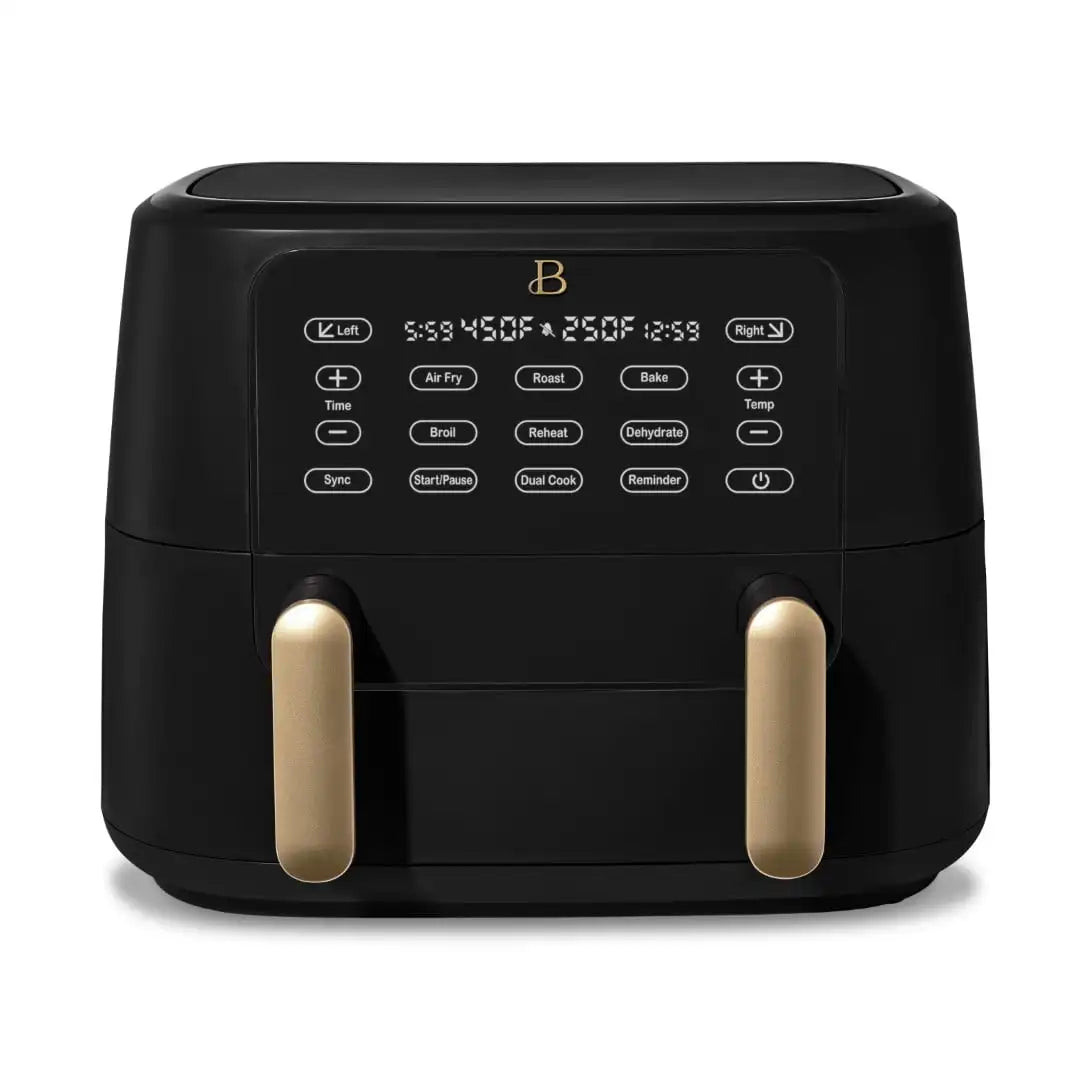 HAOYUNMA Beautiful TriZone Air Fryer Dual Basket Kitchen
