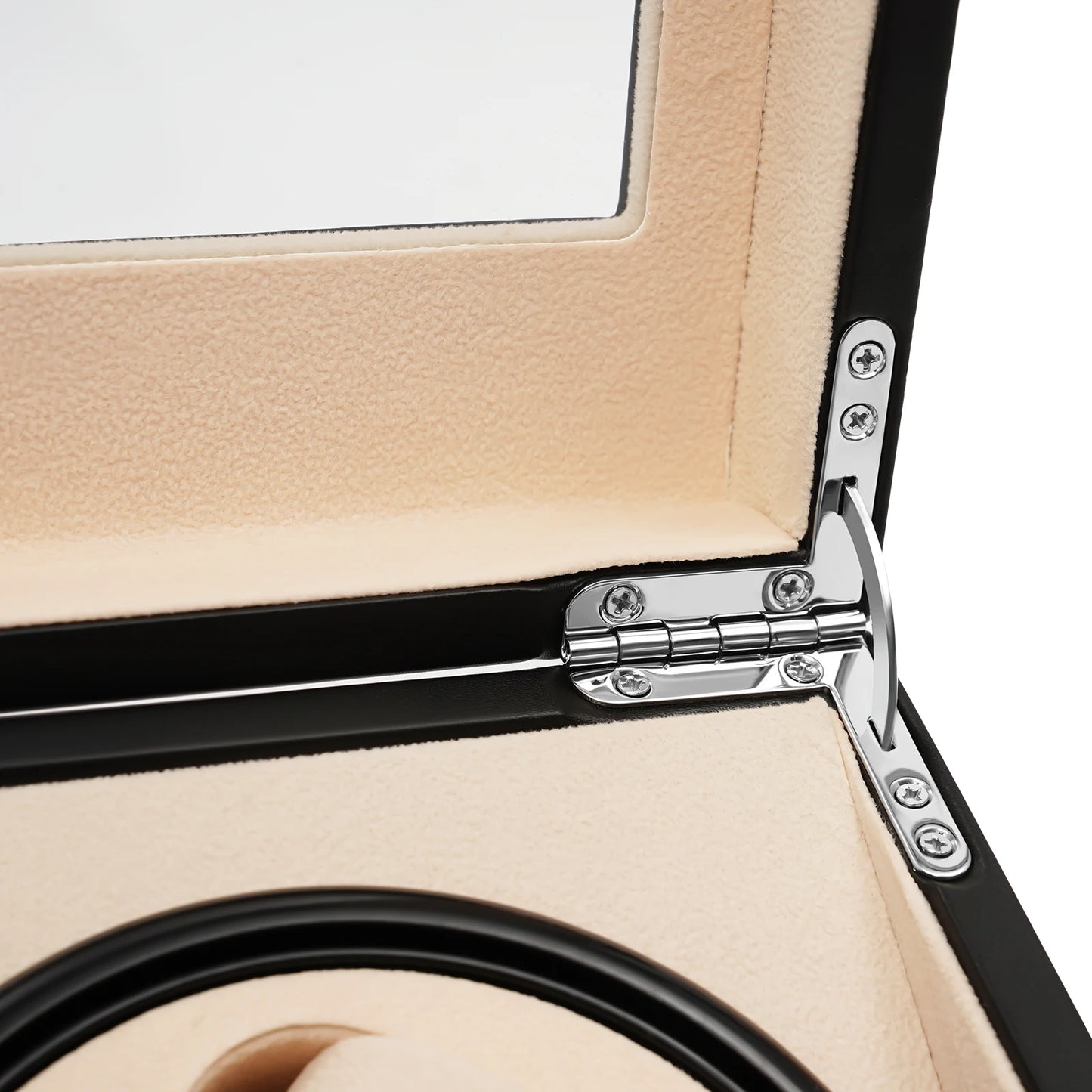 Watch Winder Automatic Rotation Velvet Display Box