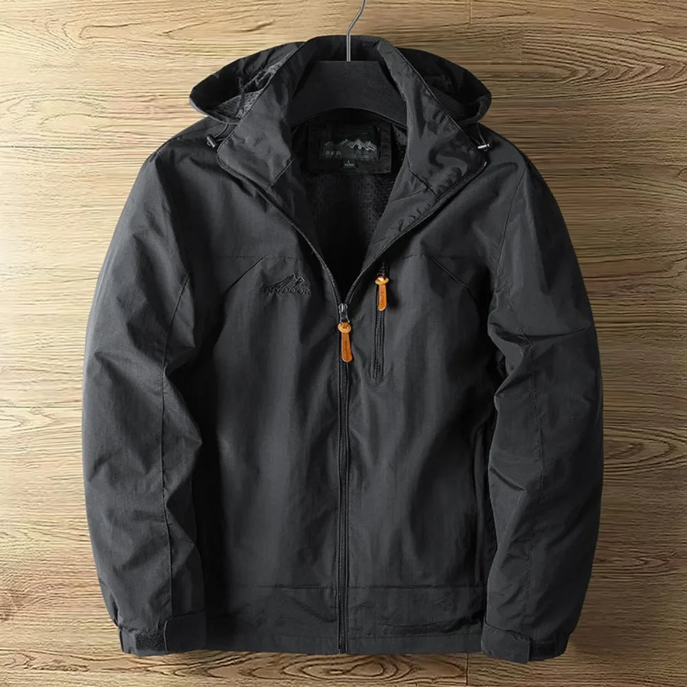 King Billion Men Spring Autumn Hooded Casual Outdoor Jacket