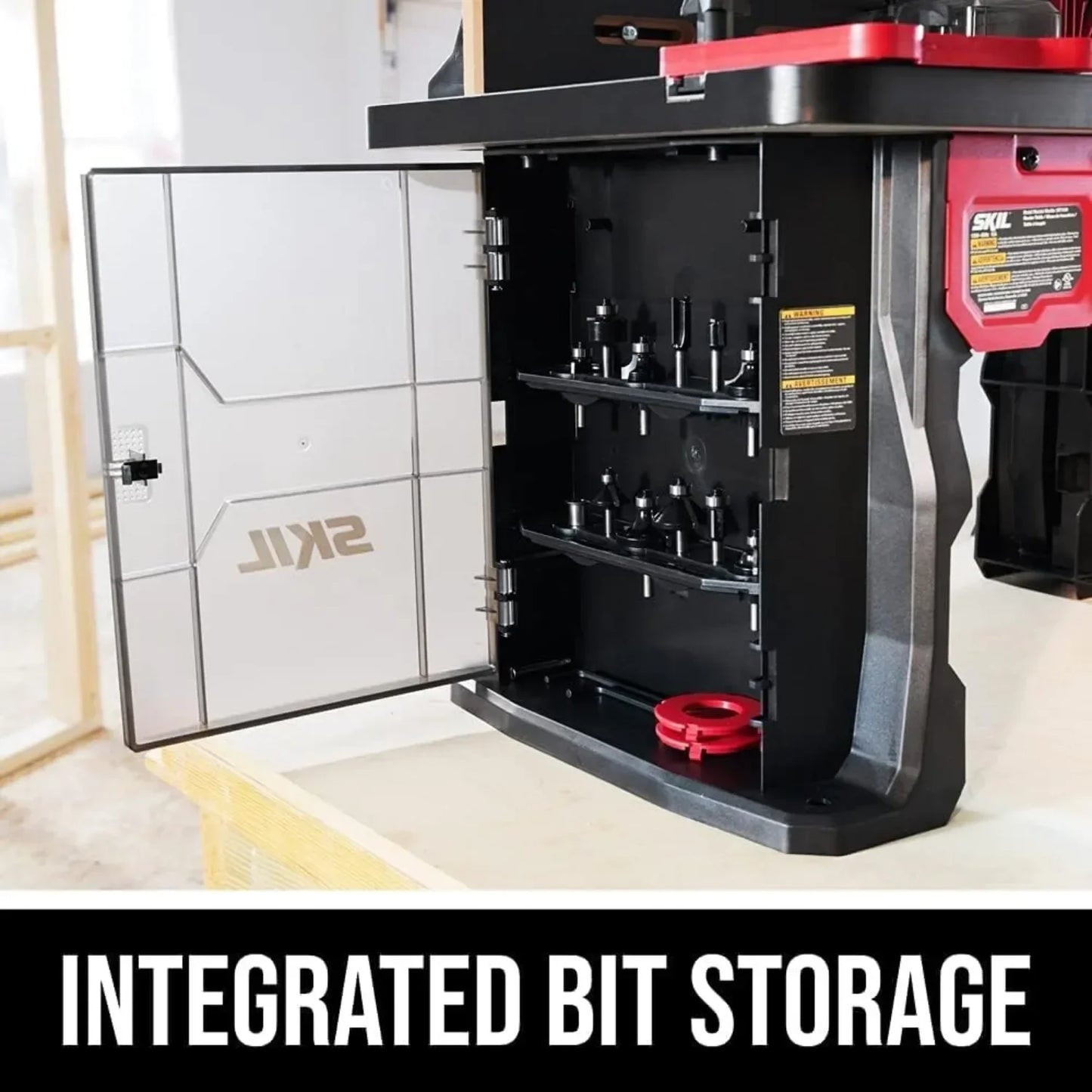 XMSJ Router Table And 10 Amp Fixed Base Router Kit