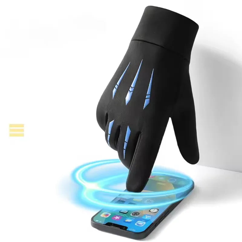 Unisex Touch Screen Windproof Warm Gloves Waterproof Non Slip