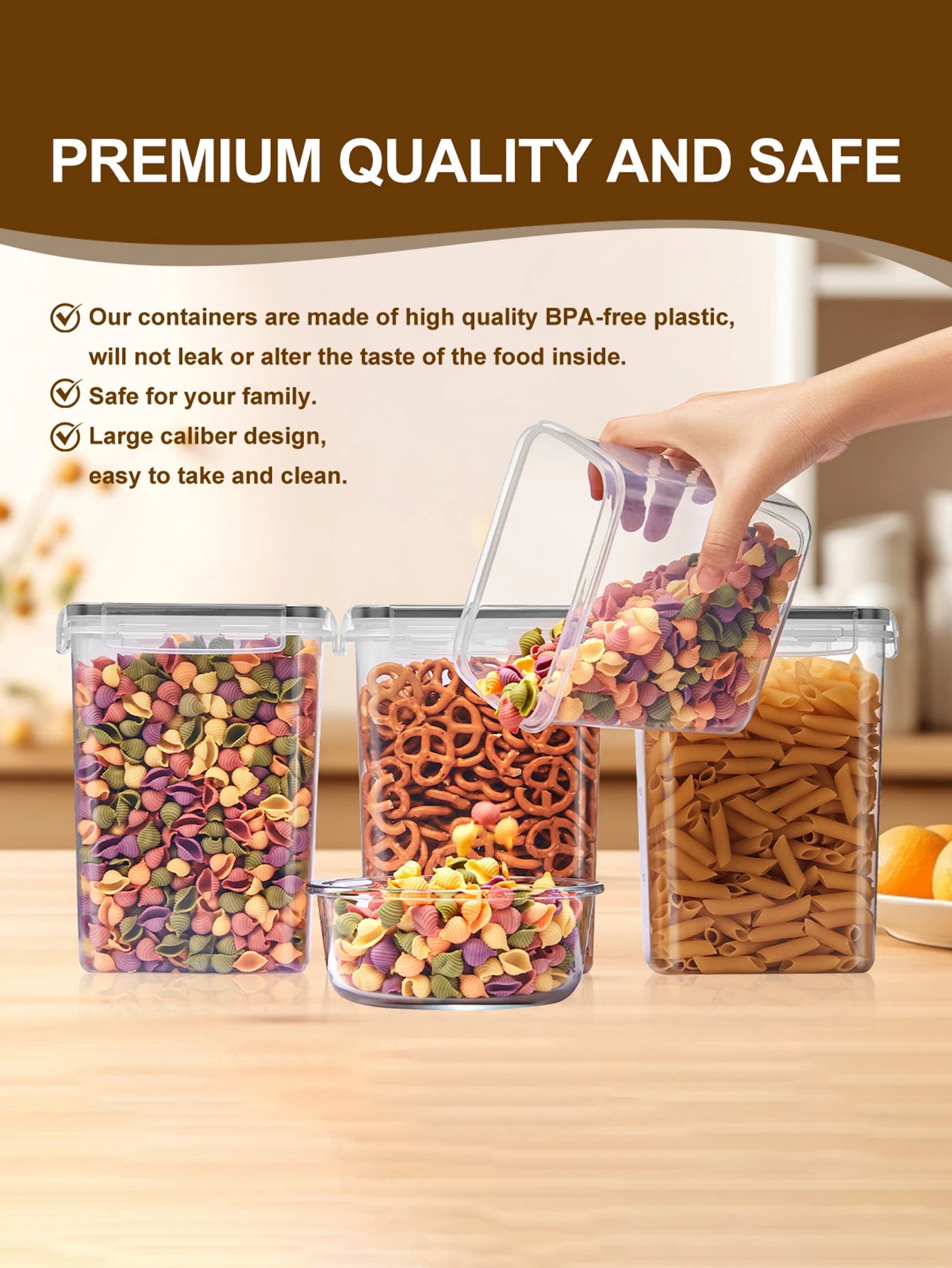 Hign Concerned 48Pc Sealed Food Storage Containers With Lid