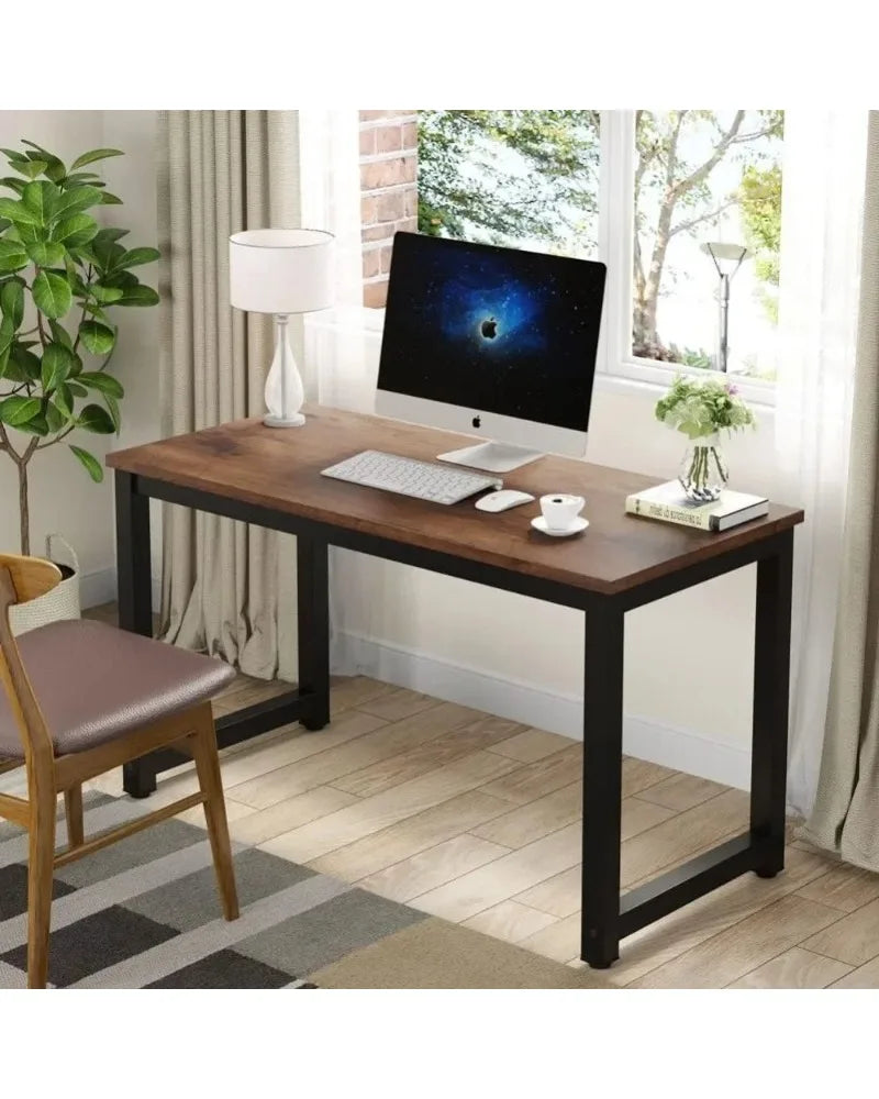 Vintage 47 Simple Computer Desk For Home Office And Study