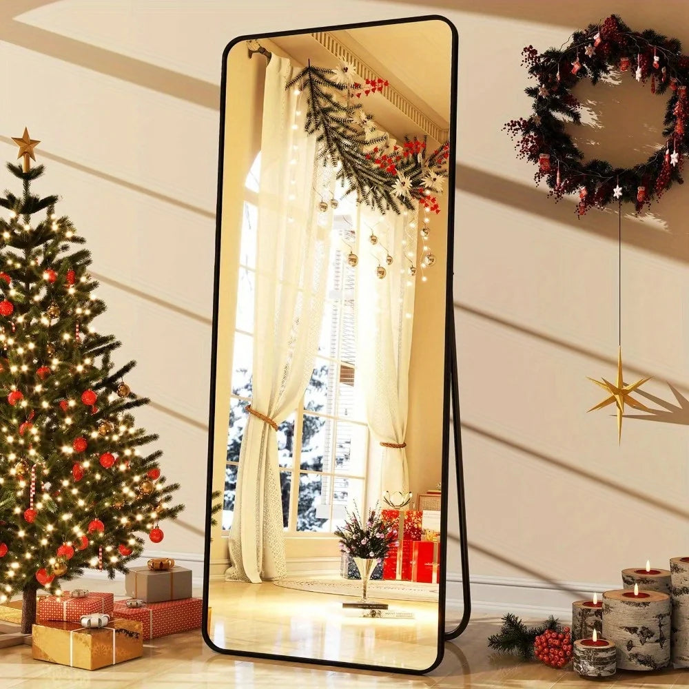 Hign Concerned Standing Mirror Explosionproof Glass Quality