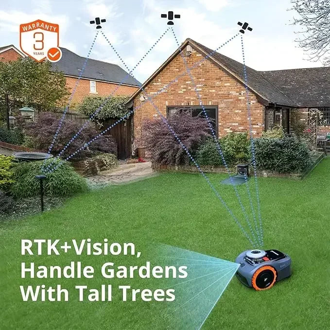 Segway I110N Robotic Lawn Mower With AI Mapping Vision