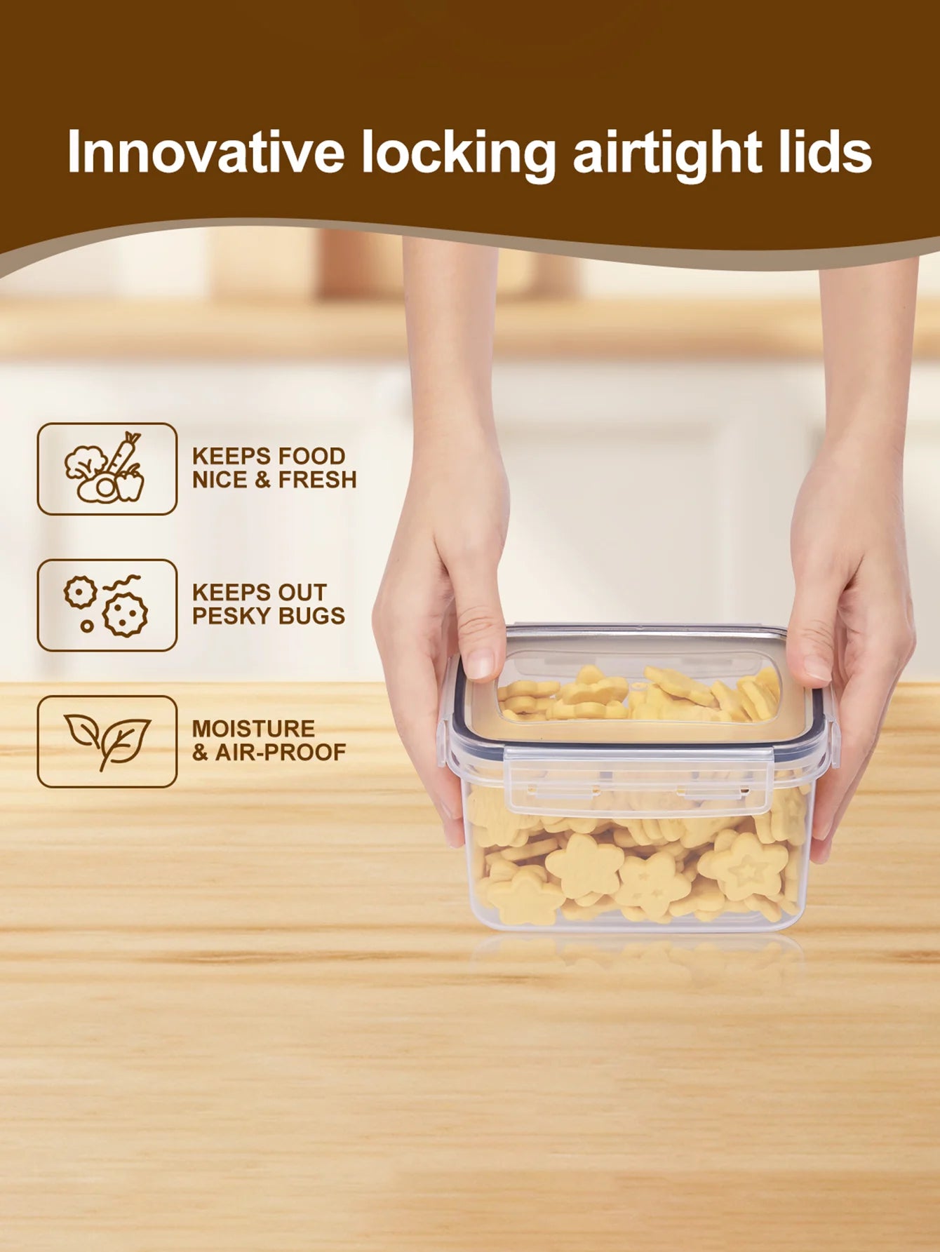 Hign Concerned 48Pc Sealed Food Storage Containers With Lid
