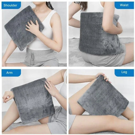 HAOYUNMA Heated Pad Electric Throw For Back Pain And Cramps