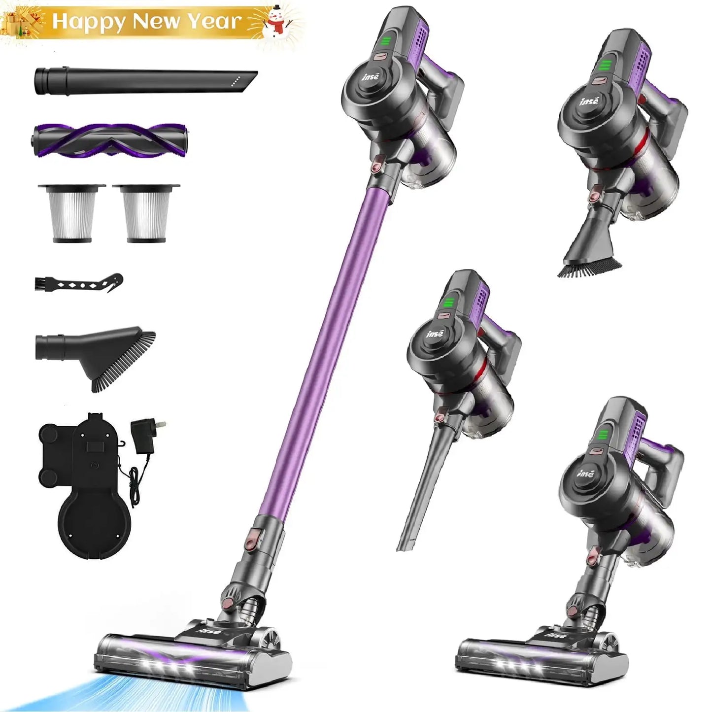 Haoyunma Inse N520 N5T Cordless Vacuum Cleaner 6 In 1