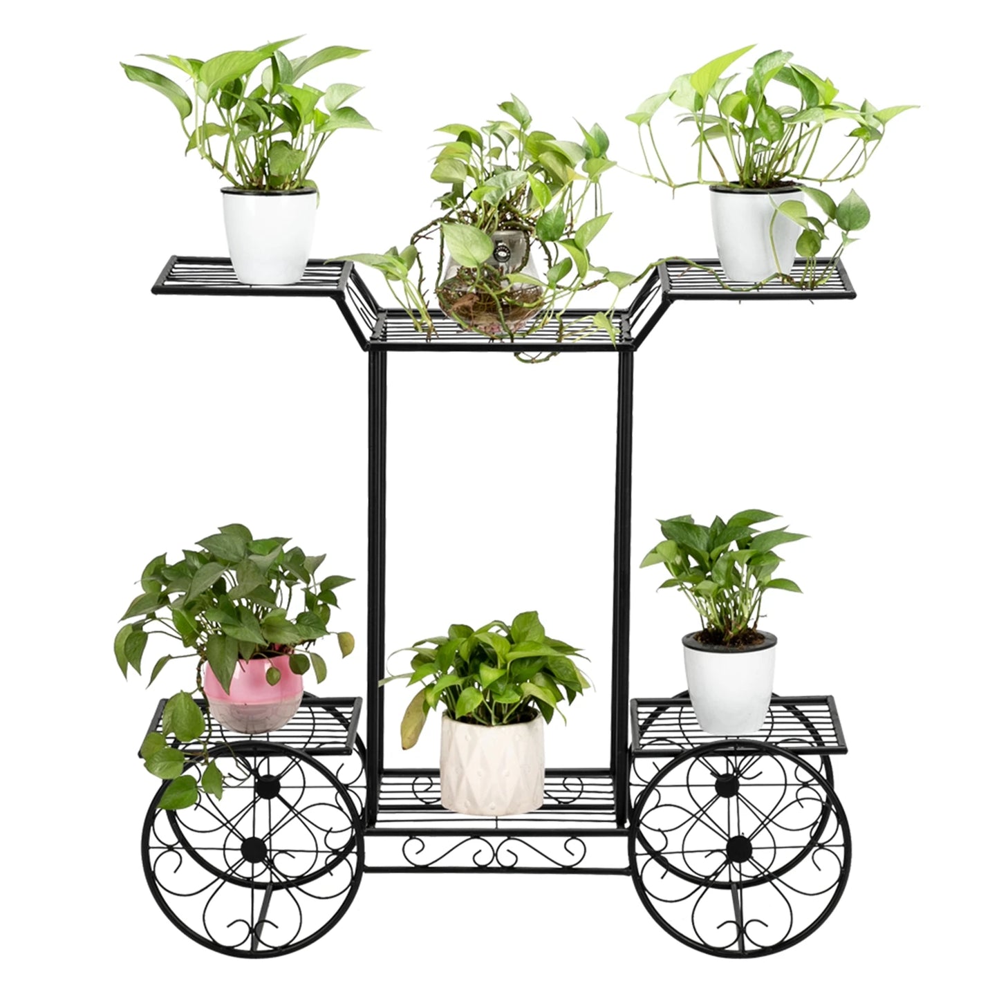 Hign-concerned 6 Tier Plant Stand Garden Rack Display